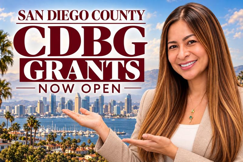 San Diego County's CDBG Grants Are Open for Applications — What It Means for Local Communities