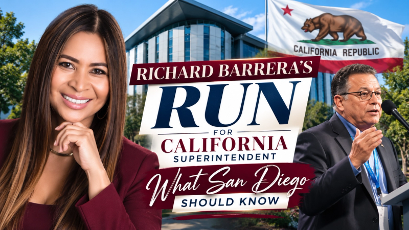 Richard Barrera's Run for California Superintendent: What San Diego Should Know