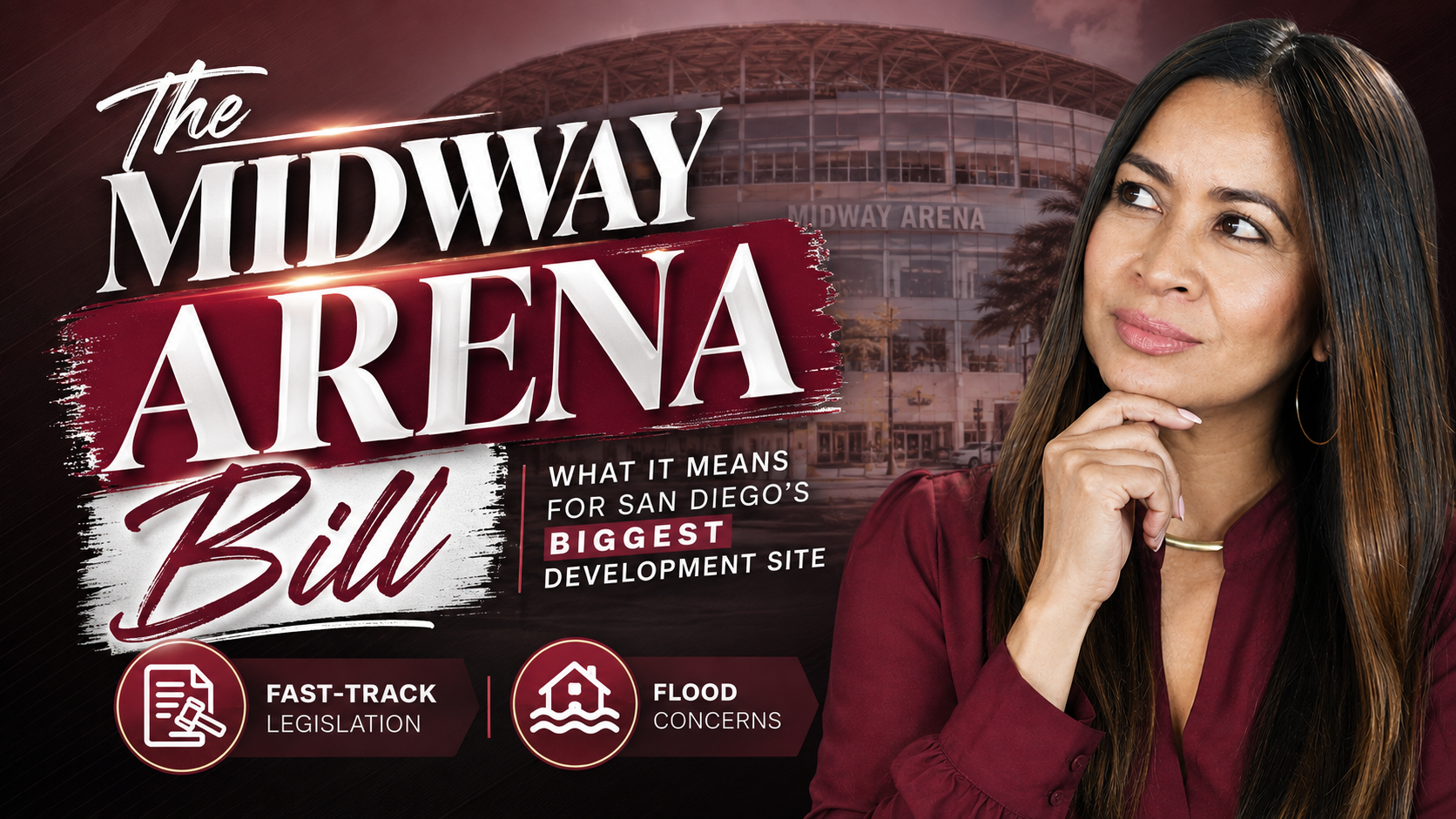 The Midway Arena Bill: Fast-Track Legislation, Flood Concerns, and What It Means for San Diego's Biggest Development Site