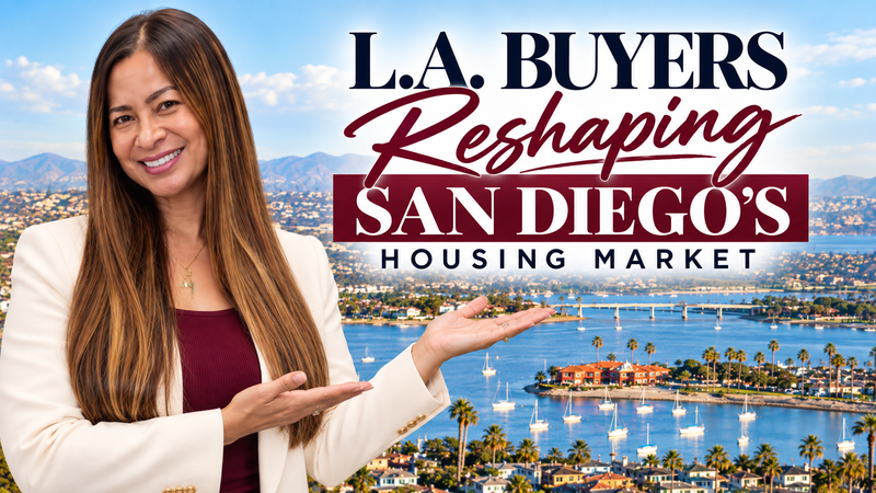 How Los Angeles Buyers Are Reshaping San Diego's Housing Market — And Neighborhoods Feeling It Most
