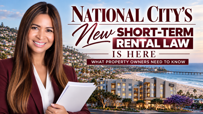 National City's New Short-Term Rental Law Is Here — What Property Owners Need to Know