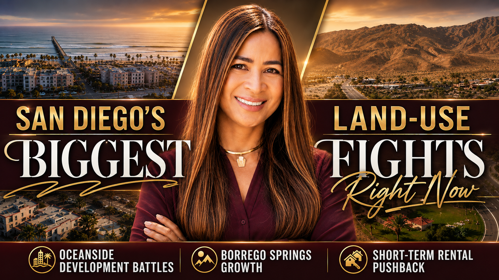 Oceanside Development Battles, Borrego Springs Growth, and Short-Term Rental Pushback: San Diego's Biggest Land-Use Fights Right Now