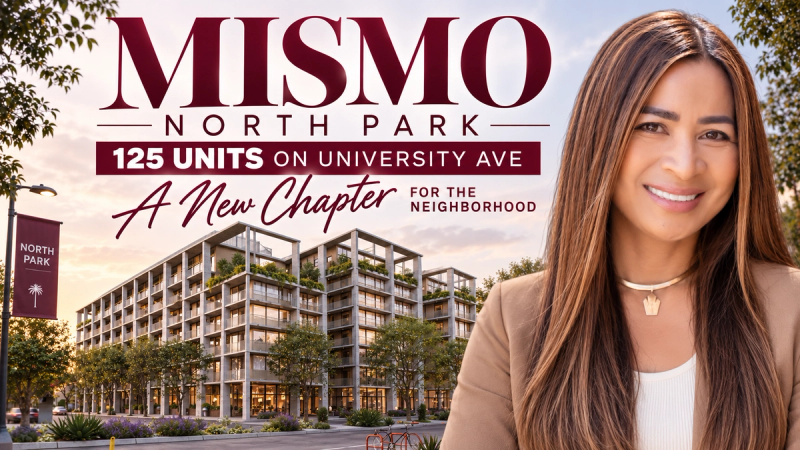 MISMO North Park: What a New 8-Story, 125-Unit Building on University Ave Means for the Neighborhood