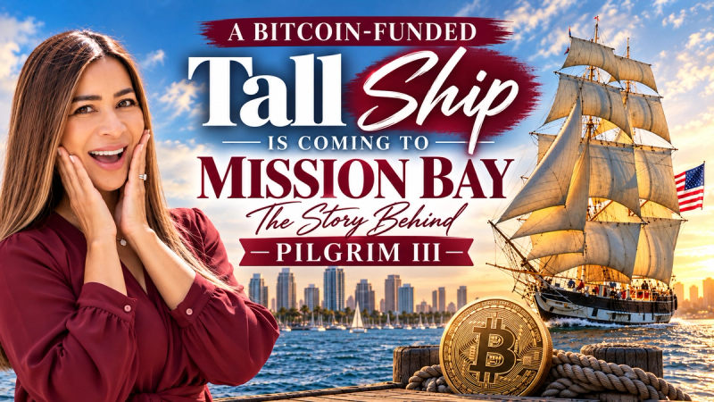 A Bitcoin-Funded Tall Ship Is Coming to Mission Bay: The Story Behind Pilgrim III