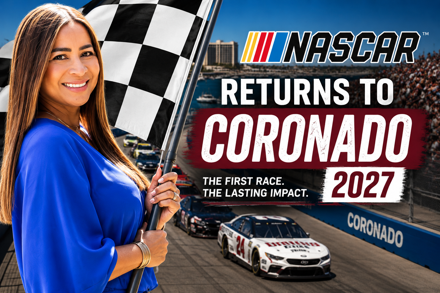 NASCAR Is Coming Back to Coronado in 2027 — Here's What the First Race Meant for the Community