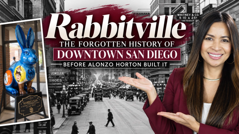 Rabbitville: The Forgotten History of Downtown San Diego Before Alonzo Horton Built It