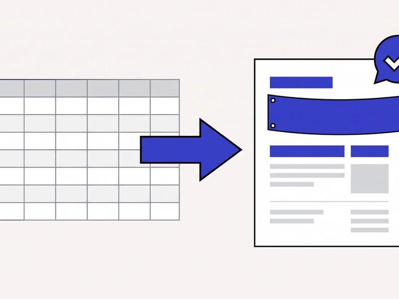 Sign shop pricing spreadsheet turned into a quoting and proof-approval app