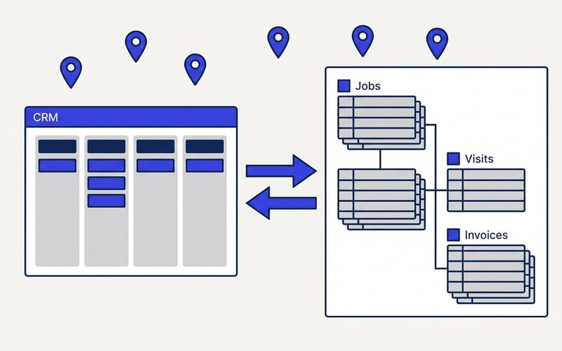 Operations layer built beside GoHighLevel for a multi-location service business