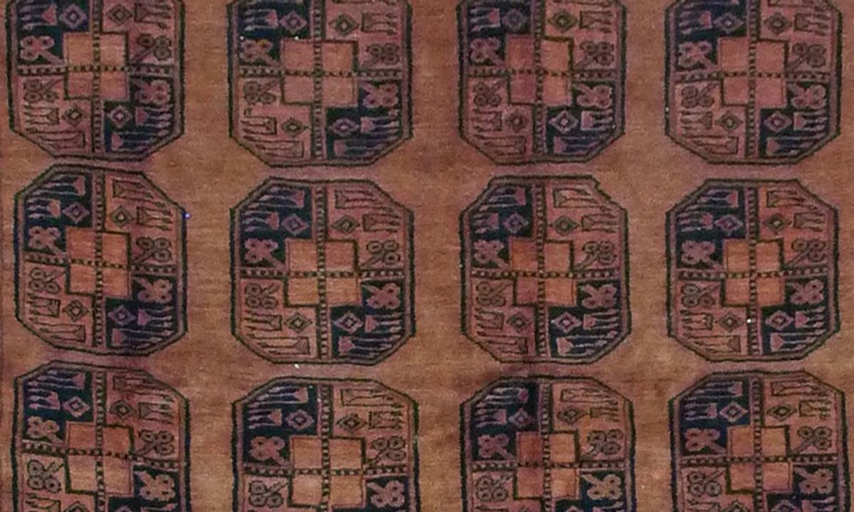 Afghan (Pink) – Eingefärbt