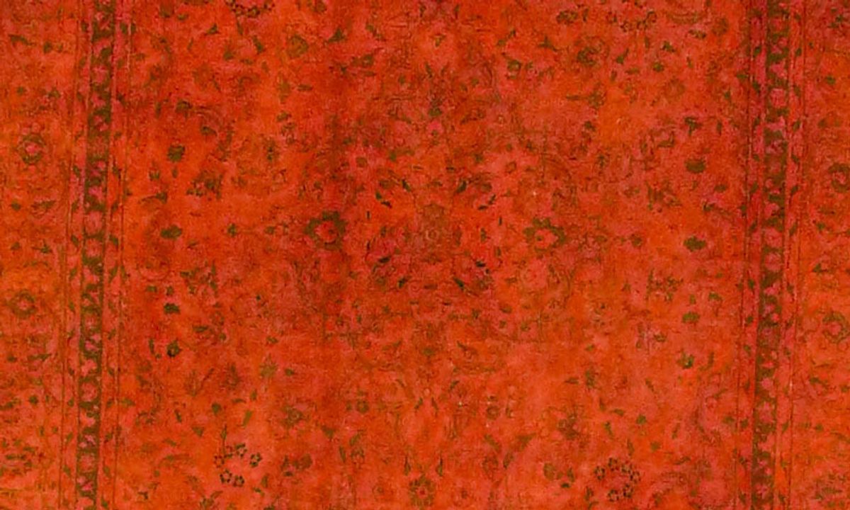 Täbriz (Orange) – Eingefärbt
