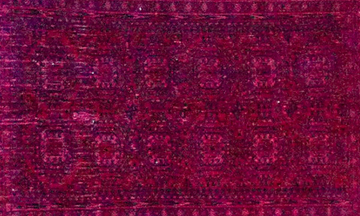 Afghan (Pink) – Eingefärbt
