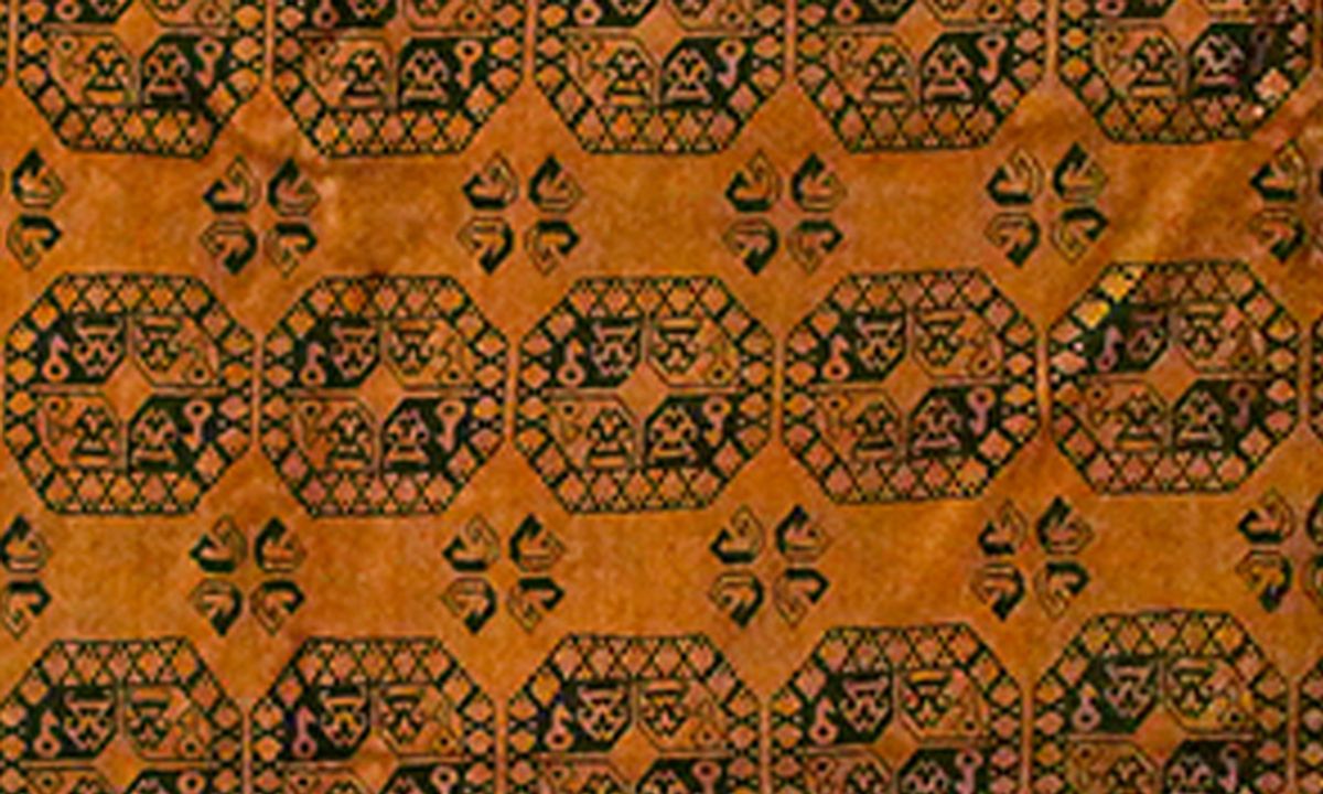 Afghan (Orange) – Eingefärbt