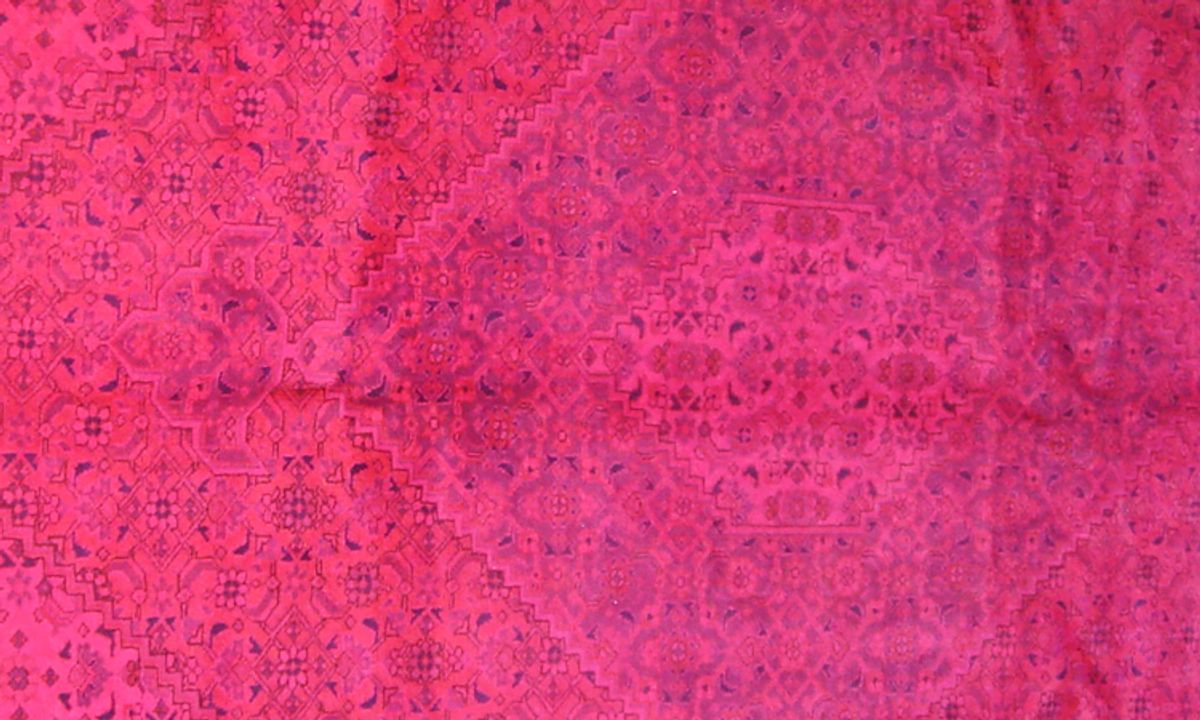 Hamadan (Pink) – Eingefärbt