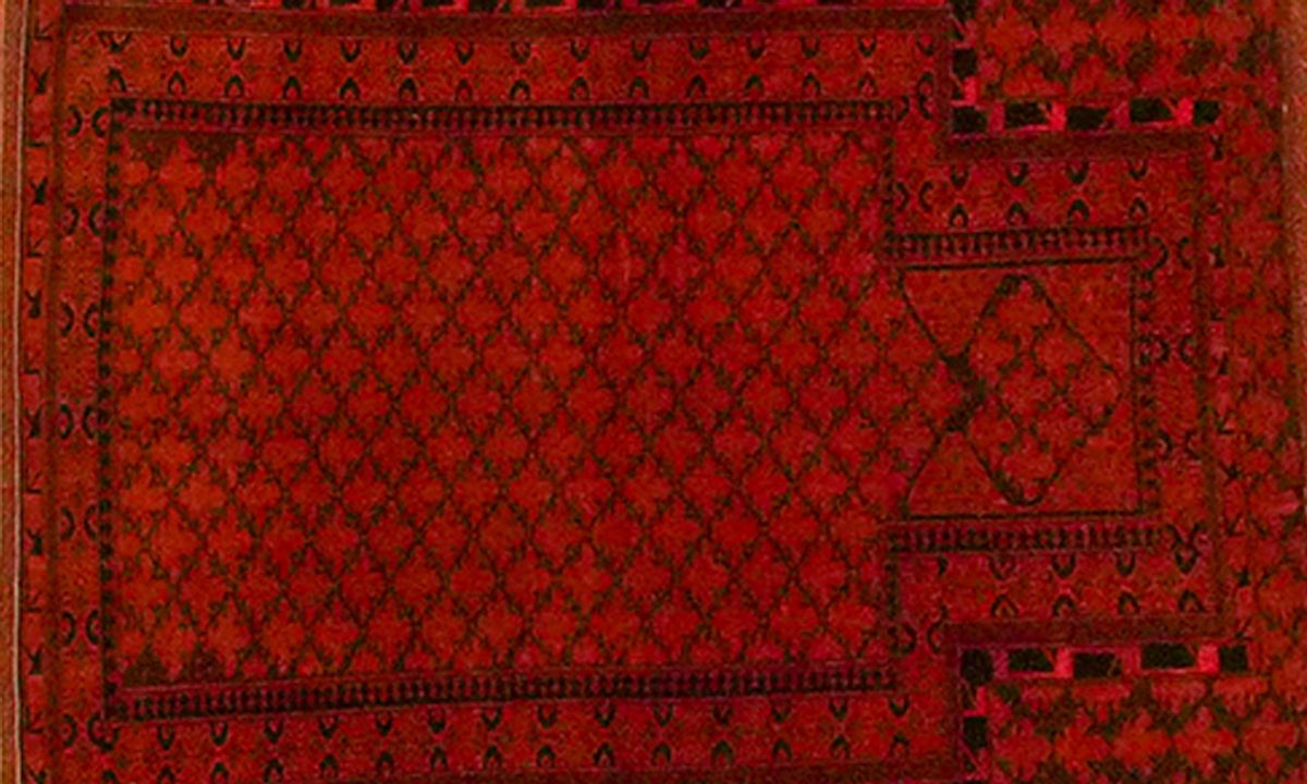 Turkmene (Orange) – Eingefärbt