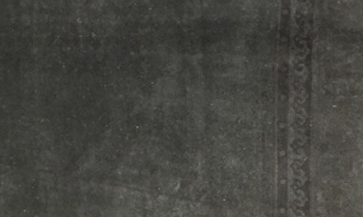 Orientteppich (Schwarz) – Eingefärbt