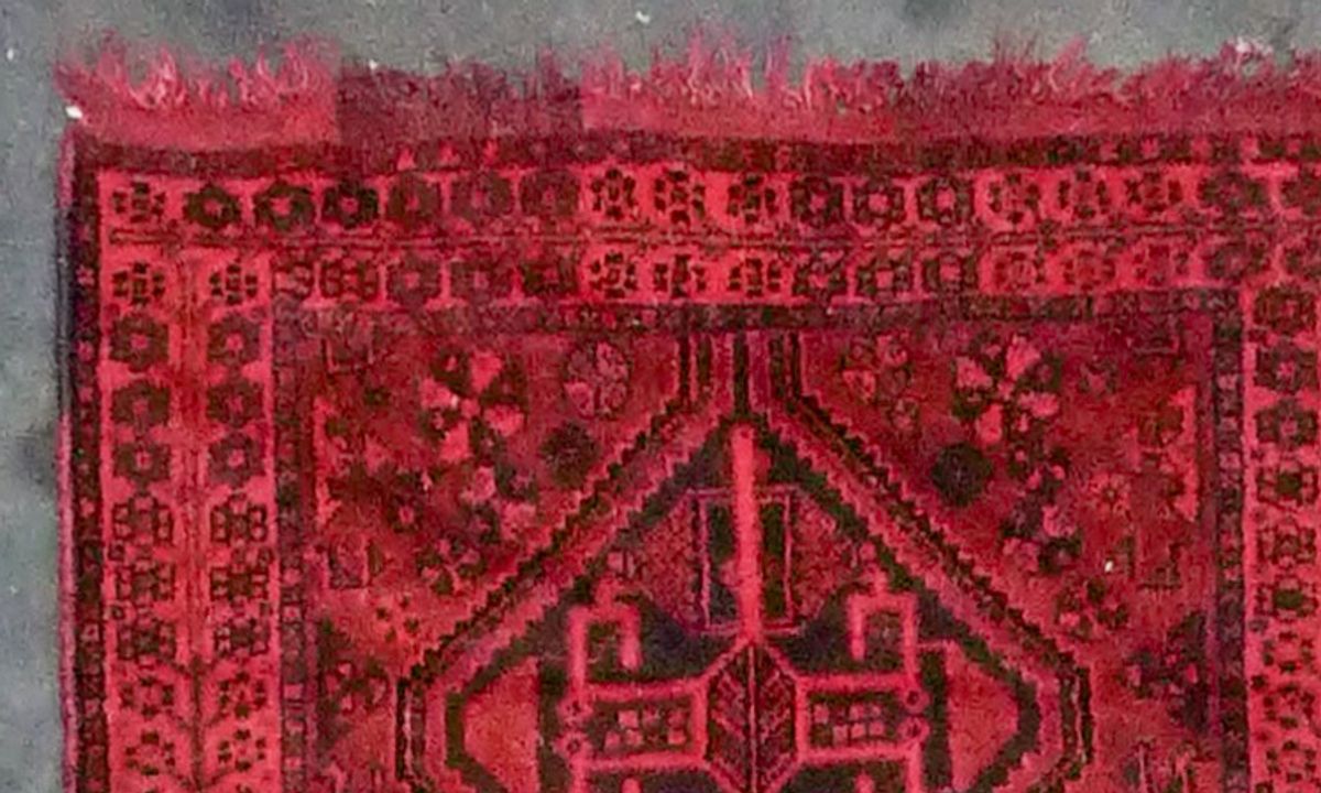 Orientteppich (Rot) – Variante
