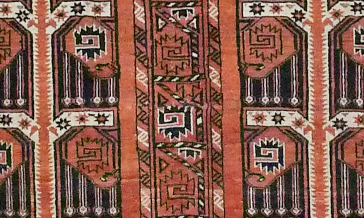 Afghan (klassisch) – Eingefärbt