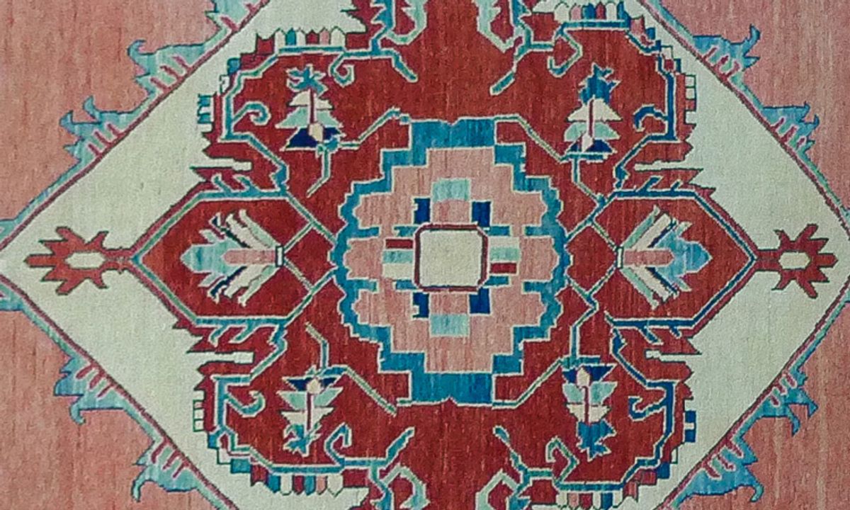 Orientteppich (klassisch) – Eingefärbt