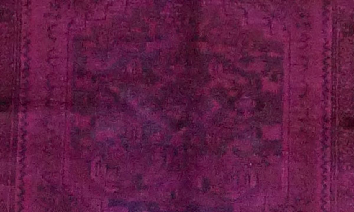 Hamadan (Pink) – Eingefärbt
