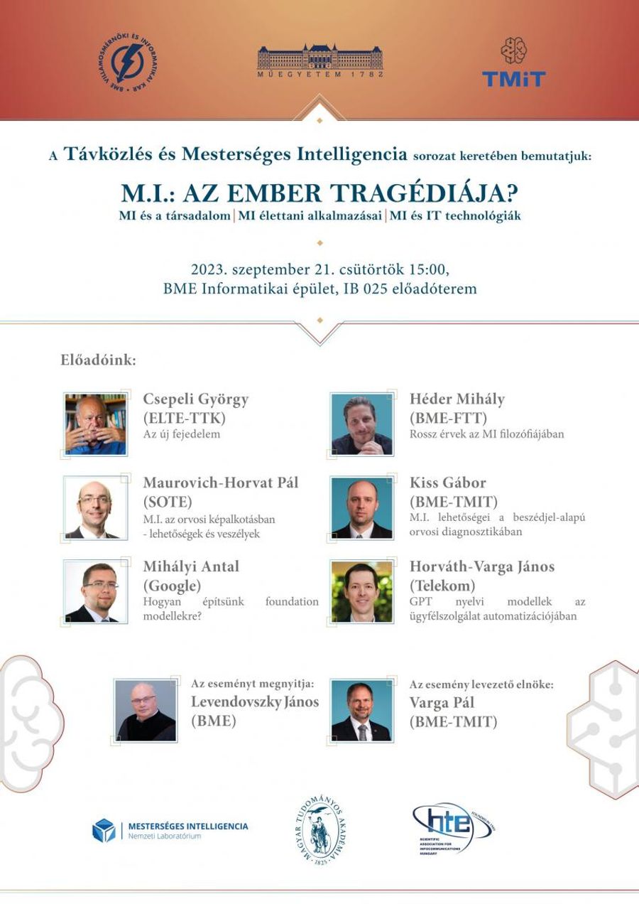 M.I.: Az ember tragédiája? – programposzter