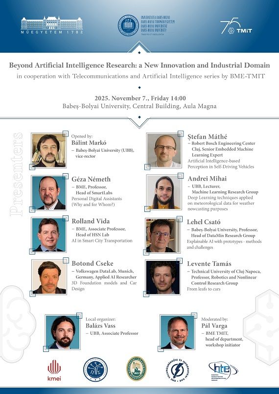 Beyond Artificial Intelligence Research: a New Innovation and Industrial Domain – programposzter