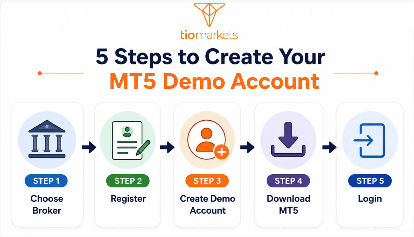 How to Create a Demo MetaTrader 5 Account_flowchart