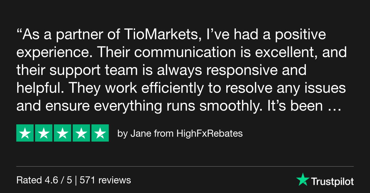 TIO Markets Partner Trustpilot Review - from HighFxRebates