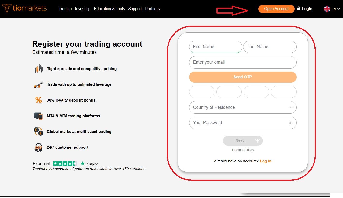 How to Create a Real Account on Metatrader 5_step 1