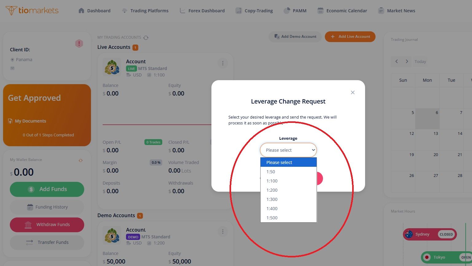 How To Change Leverage On MT4 or MT5 _ step 4