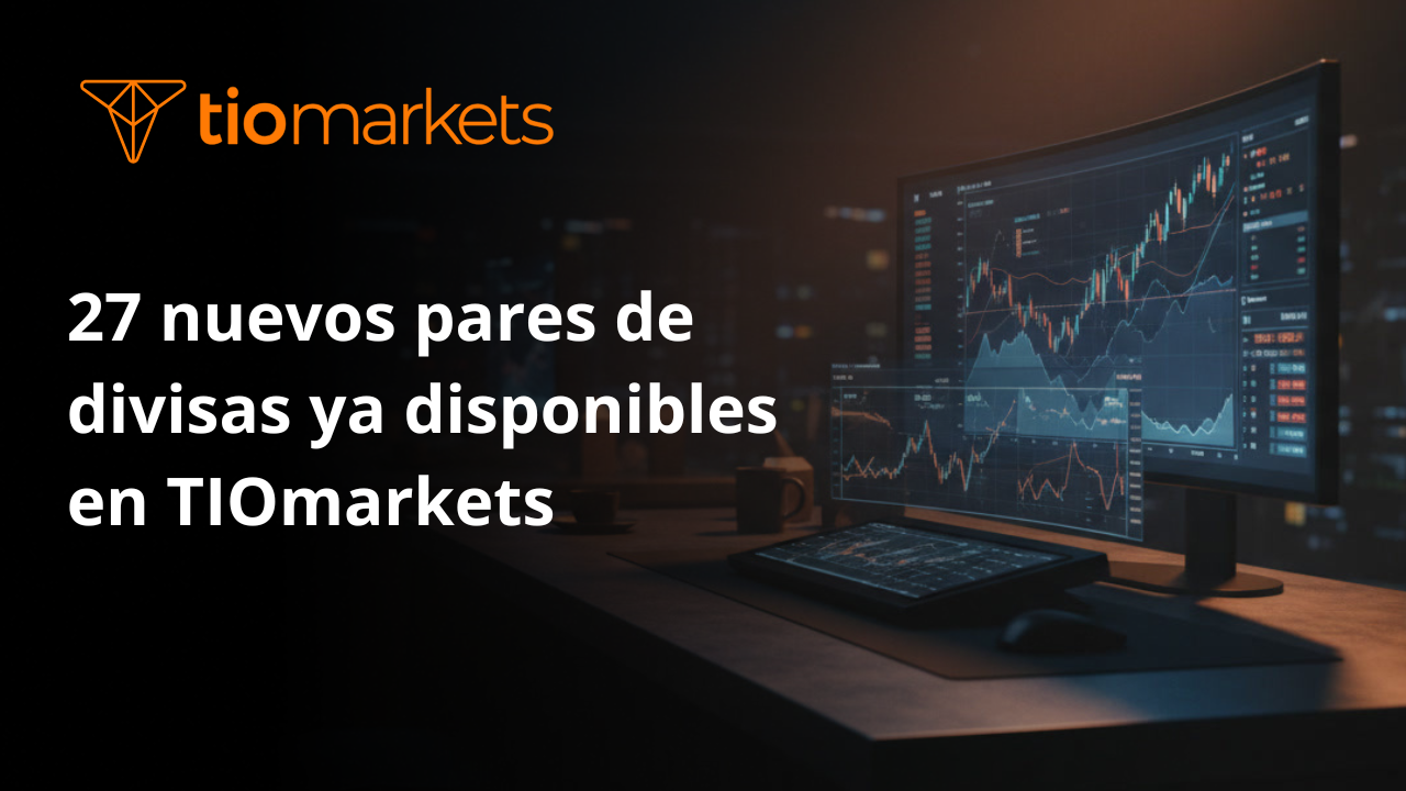 27 nuevos pares de divisas ya disponibles en TIOmarkets