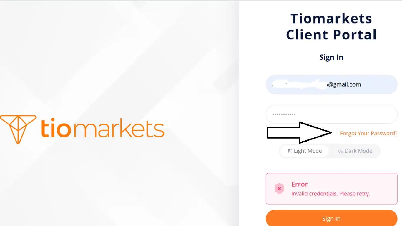 كيفية استعادة أو إعادة تعيين كلمة مرور ميتاتريدر 5 المفقودة عبر منطقة العميل للوسيط.