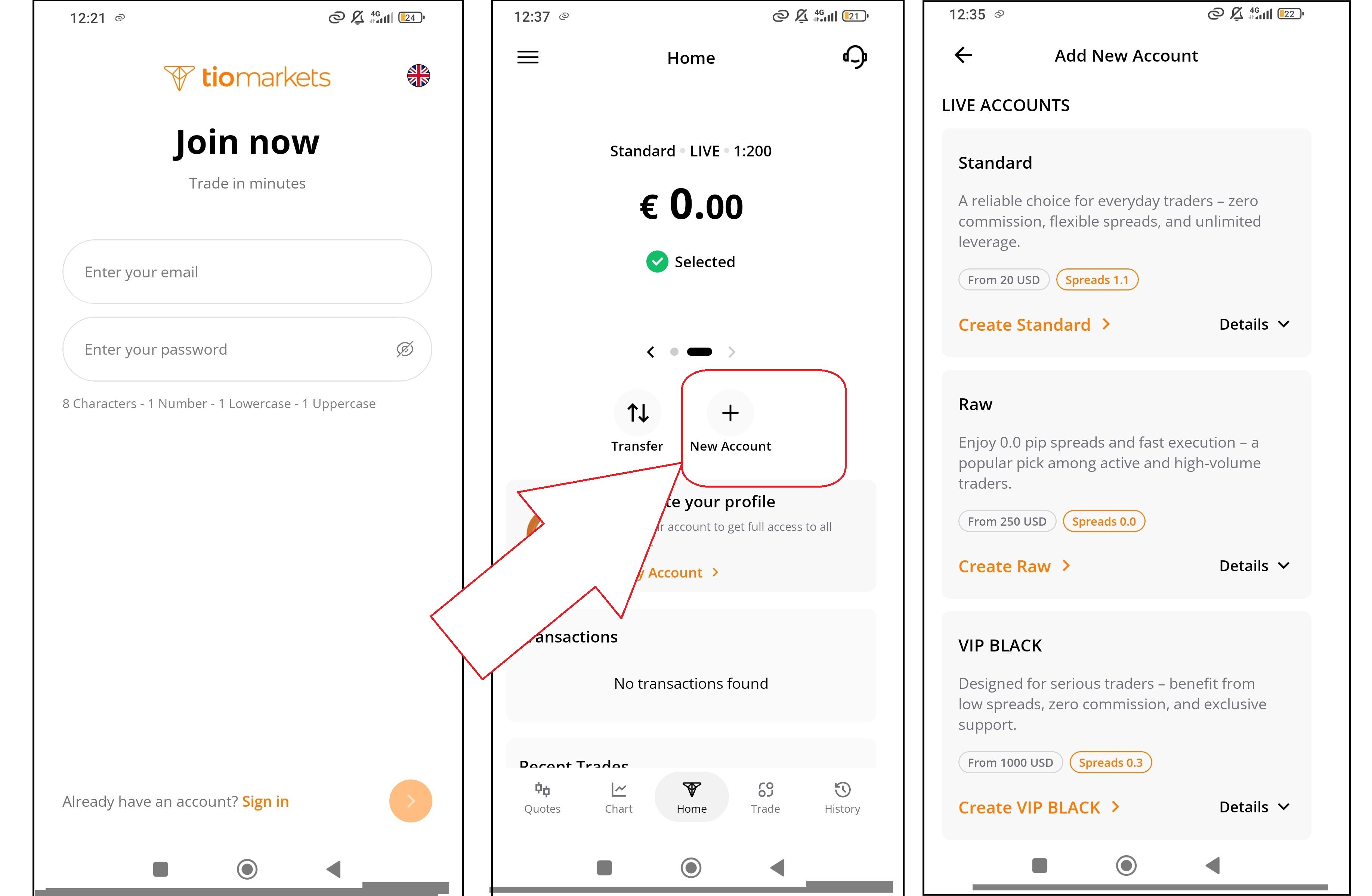 Free Trading App with TradingView Charts_Step2