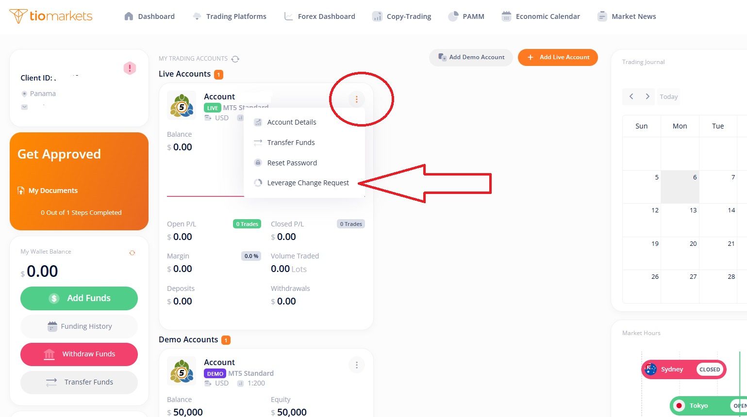 How To Change Leverage On MT4 or MT5 _ step 3