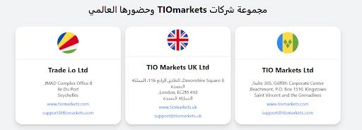 رسم توضيحي يبرز مصداقية وتراخيص منصة TIOmarkets باعتبارها أفضل وسيط تداول واستثمار، مع ثقة أكثر من 250 ألف عميل في 170 دولة.