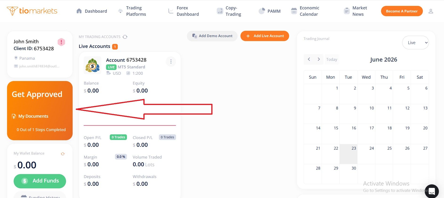 How to Create a Real Account on Metatrader 5_step 3