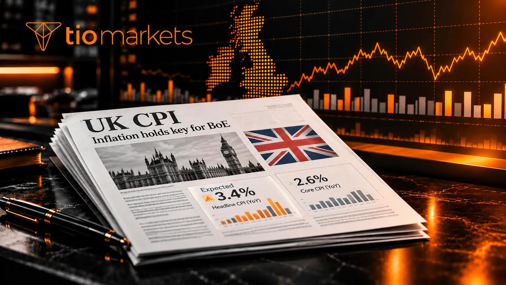 UK inflation preview: September CPI due 21 October 2026 at 06:00 UTC, with headline forecast at 3.4% from 3.1%, and its impact on the British pound