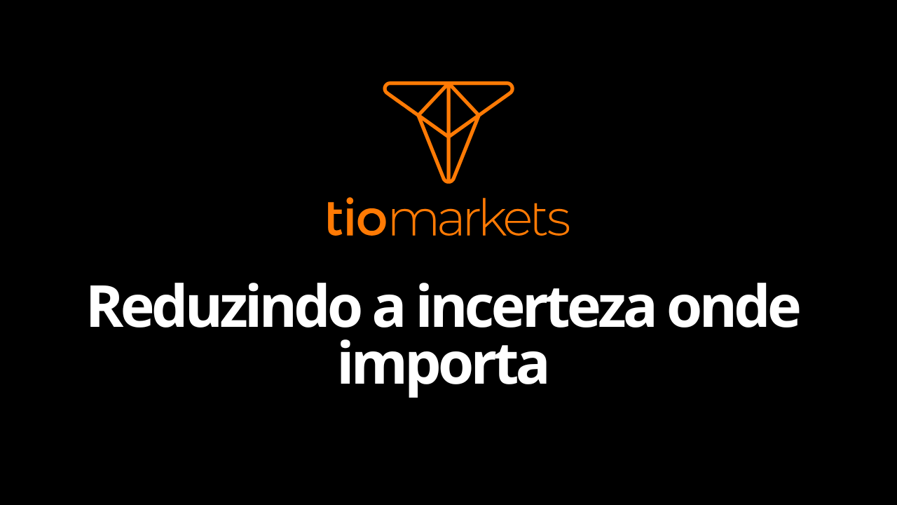 Reduzindo a incerteza onde importa