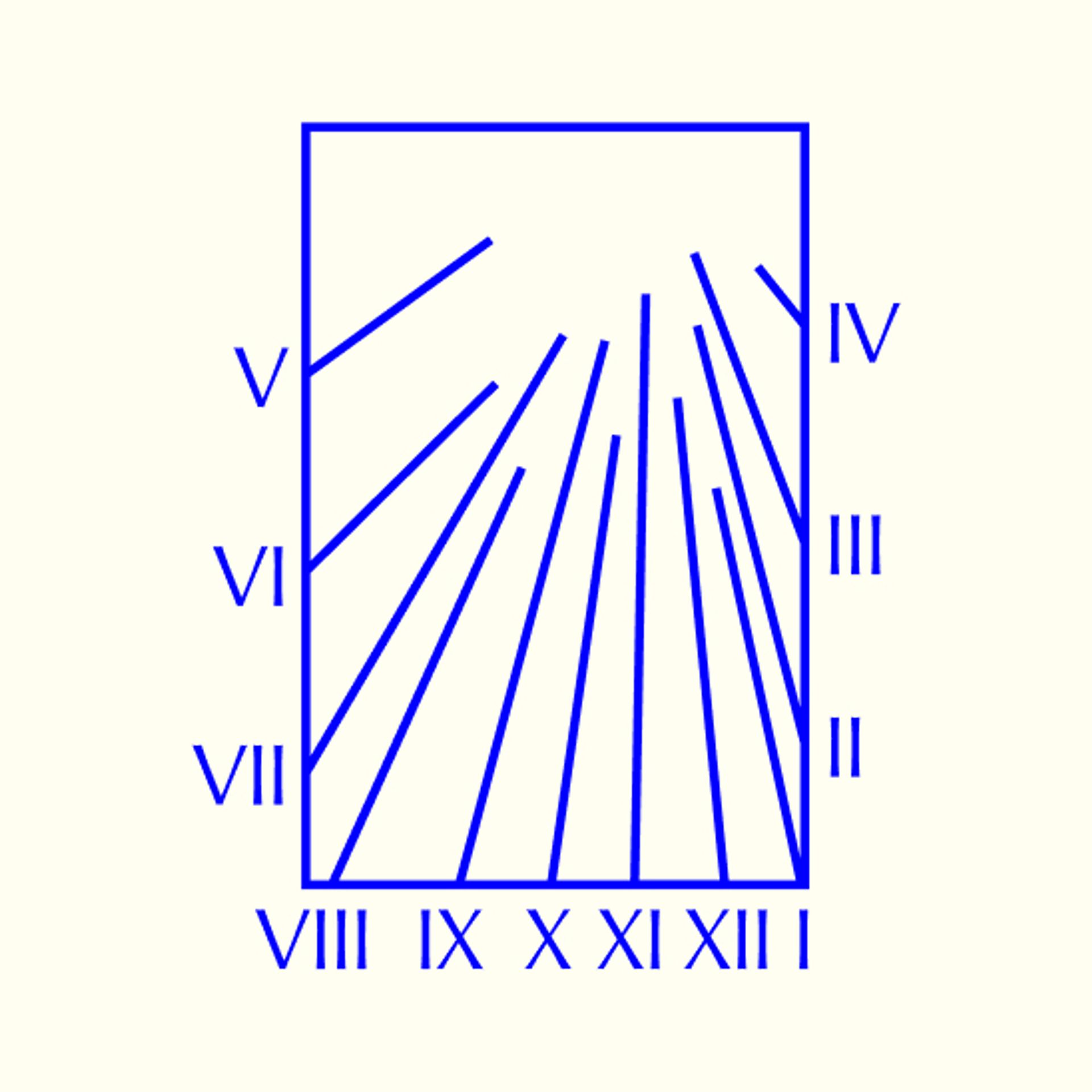 The ancient sundial used as a logo for Apollon Studios