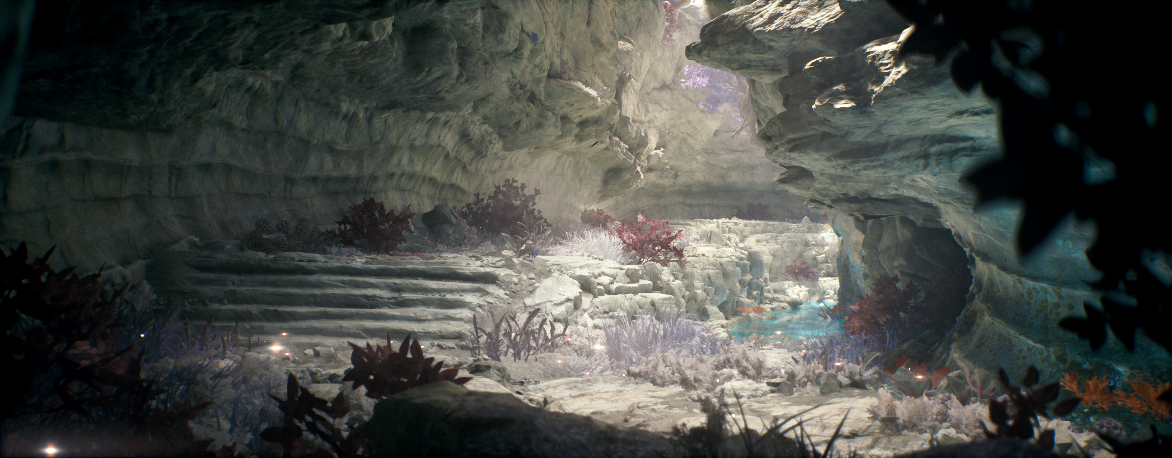 Opening section of the final level in StarWars Jedi Survivor 