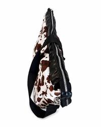 Savanna bag - side view showing vegan leather trim