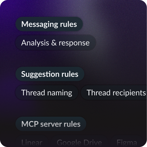 Custom Glue AI rules