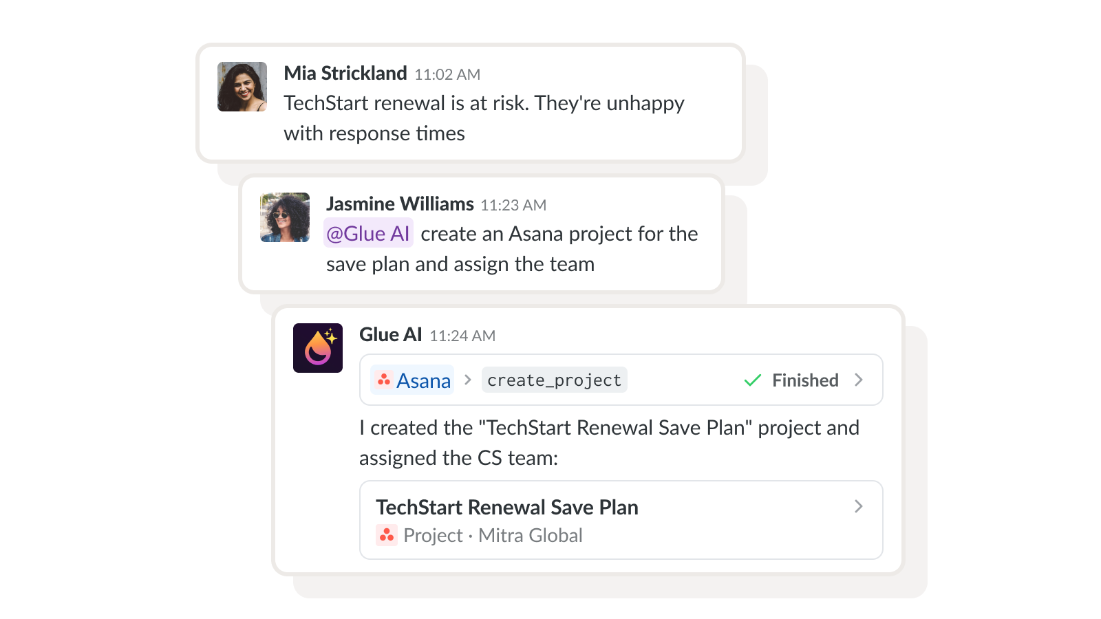 Bring apps into chat