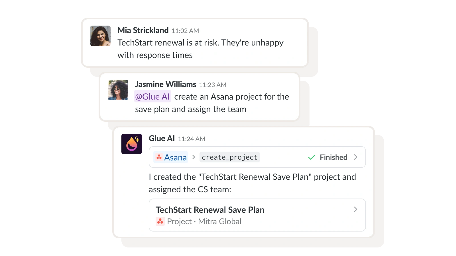 Bring apps into chat
