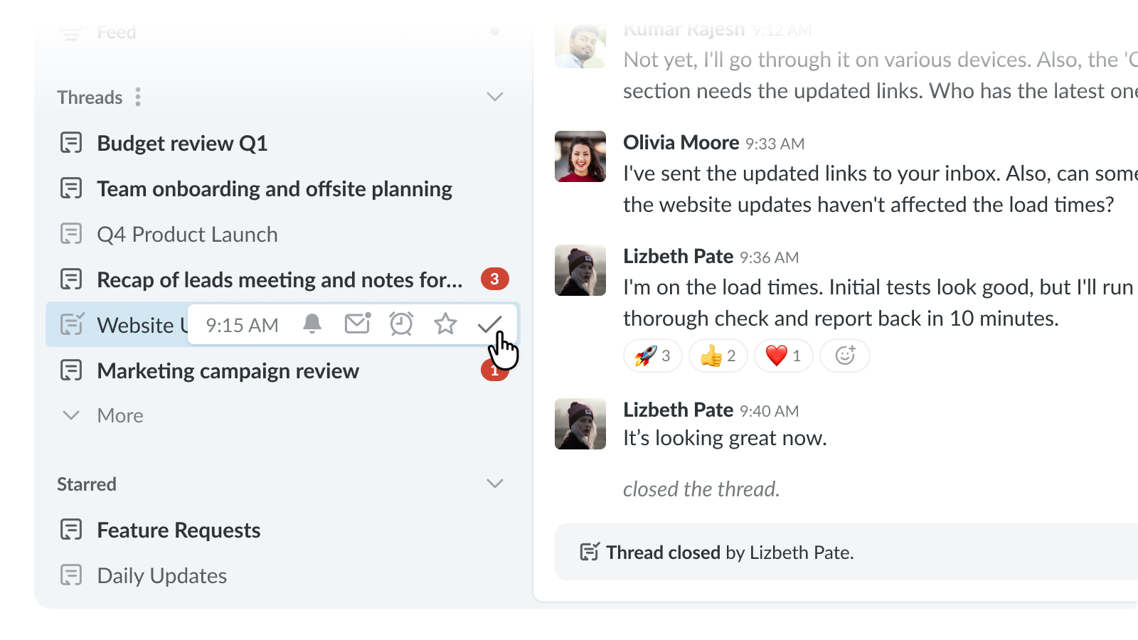 Stay aligned & cut the noise