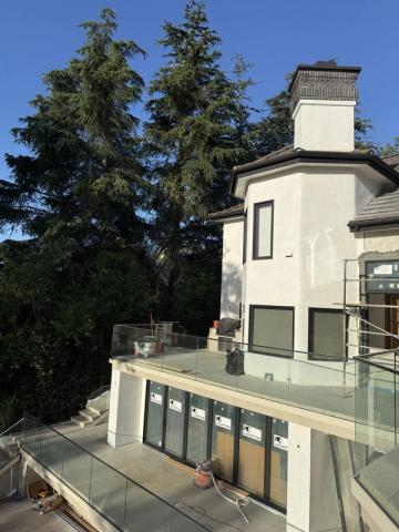 Remodel, tower detail & balcony finish