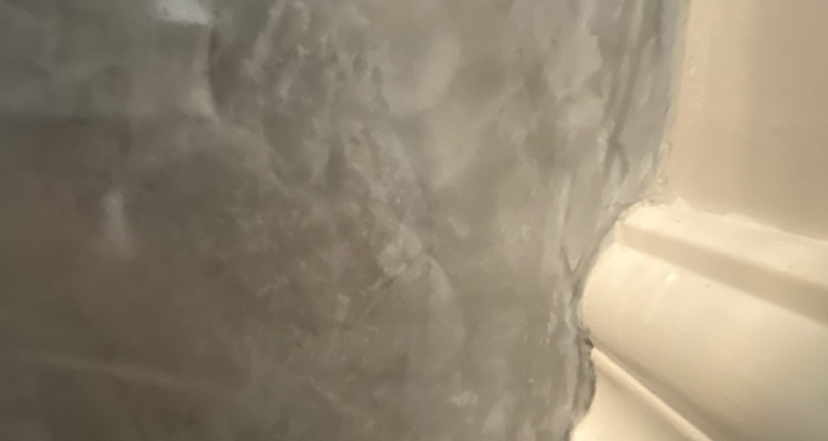 Venetian plaster in warm taupe, hand burnished