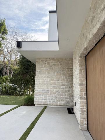 Limestone and smooth stucco, custom home — Duarte's Plastering project near Irvine, CA