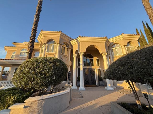Estate front elevation — Duarte's Plastering project near Orange, CA