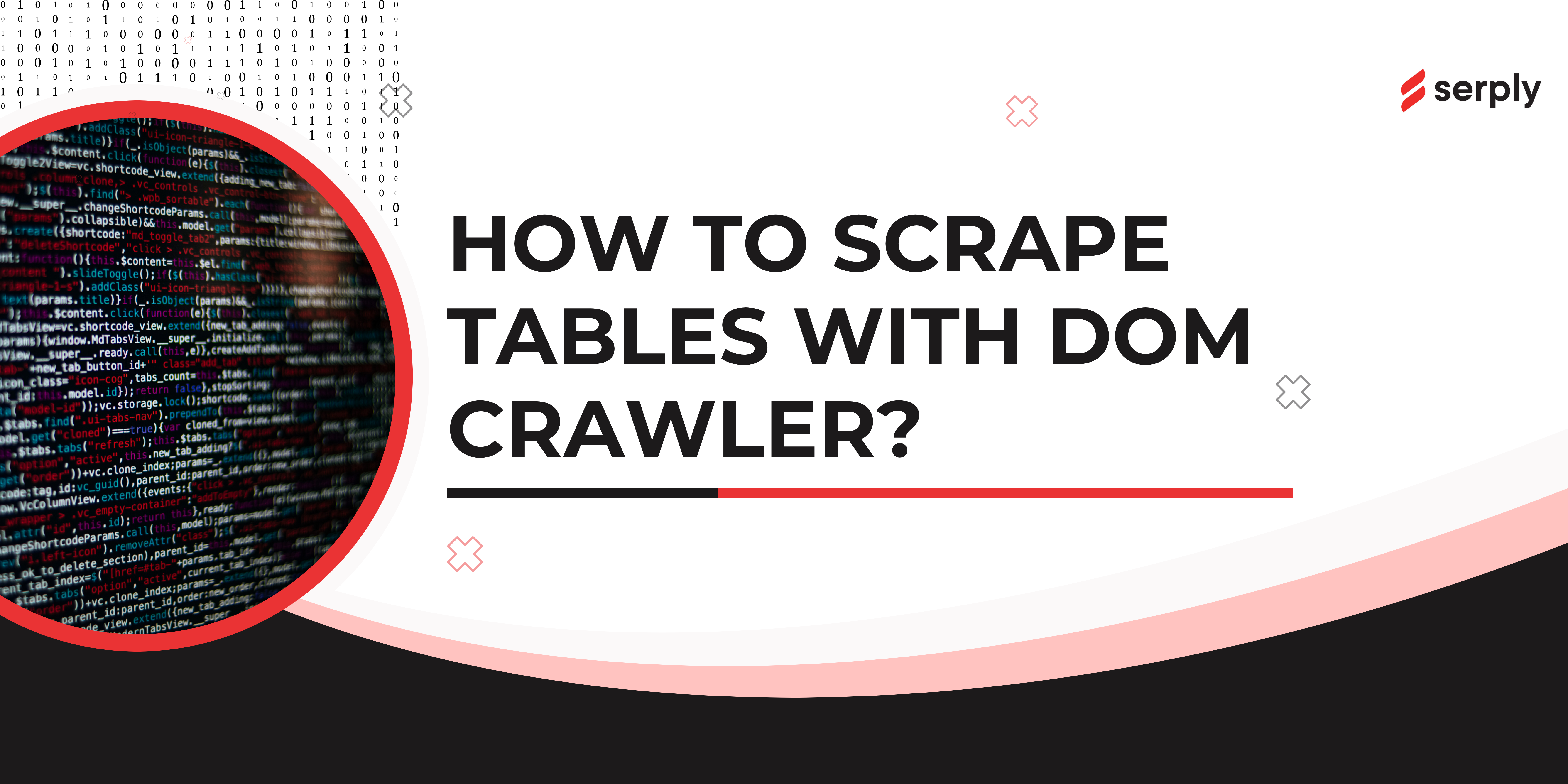 Featured image for How to scrape tables with DOM Crawler?