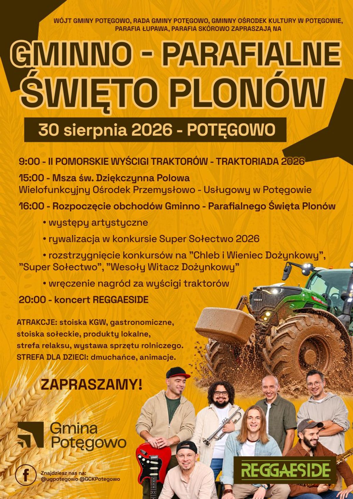 Święto Plonów w Potęgowie 2026